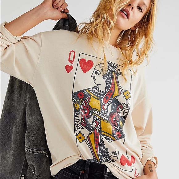 Daydreamer Queen Of Hearts Long Sleeve L - Picture 2 of 13